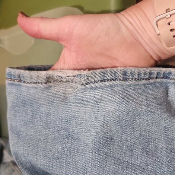 Loft The Girlfriend Light Blue Women's Jeans, Size 31 - Picture 8 of 8